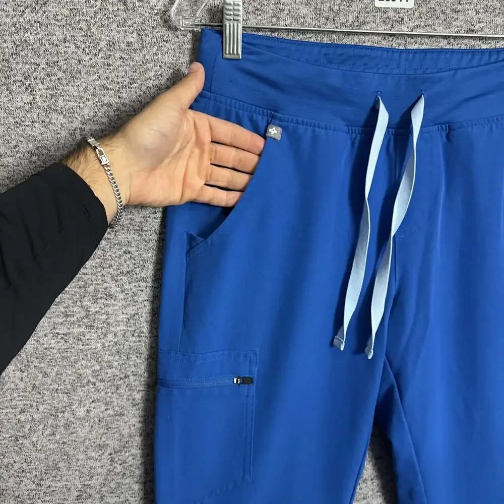 Figs Women’s Size Small Tall 1366 Blue Zamora Jogger Scrub Pants